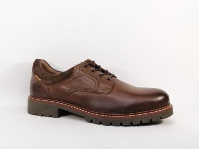 Chaussure homme derby marron cuir souple et confortable destockage CAMEL ACTIVE 57TRA06