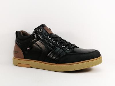 Chaussure montante homme tendance noir  pas cher ROADSIGN fontazio