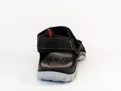 Sandale de marche randonnée homme confortable destockage IMAC SALAMANDER 703025 noir