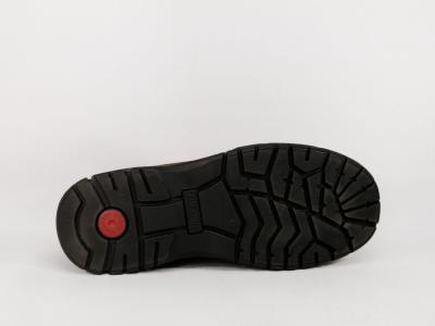 Chaussures homme pieds larges confortables cuir marron waterproof destockage IMAC 252468