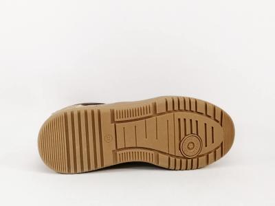 Sneakers femme tendance cuir vert original et confortable destockage CARMELA 161810 à pas cher