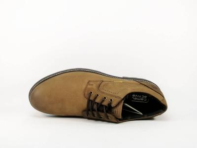 Chaussure homme grande taille derby cuir marron destockage CAMEL ACTIVE 53FWA03