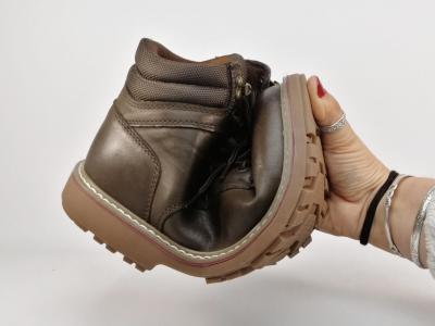 Bottine marron homme cuir souple confortable tendance destockage MORAN'S gaspario