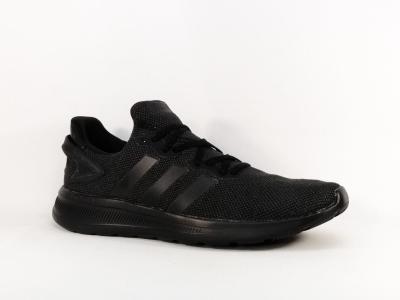 Basket homme ADIDAS lite racer en destockage  pas cher noir en grande taille