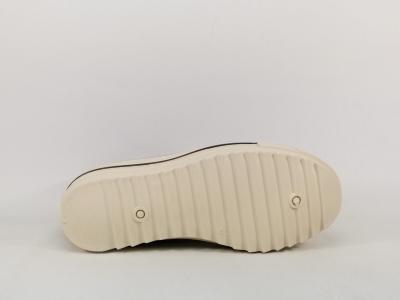 Basket montante femme toile noire destockage REFRESH 172200 confortable tendance