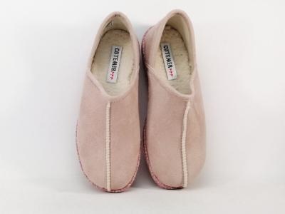 Chaussons femme élégants chauds et confortables COTEMER rudie rose originaux et de qualité