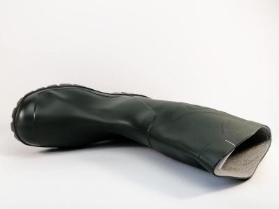 Botte de pluie homme à pas cher en destockage DUNLOP dee pvc vert