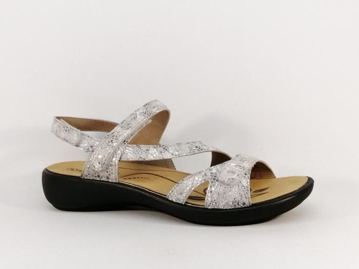 Sandale femme grande pointure confortable en cuir à velcro destockage WESTLAND JOSEF SEIBEL Ibiza 70