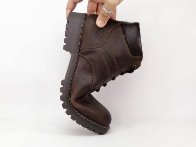 Chaussures montantes homme cuir marron confortables destockage DOCKERS 57IR002 à pas cher