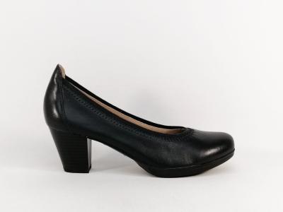 Escarpin femme chic et confortable en cuir souple destockage SWEET tubika