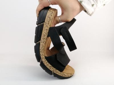 Sandale scratch femme chic confortable noire ROMIKA 95R00220002