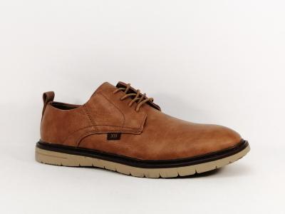 Chaussure homme habill confortable et tendance camel  pas cher destockage XTi 49176