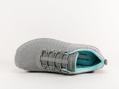 Basket SKECHERS femme destockage sans lacets, pieds larges, semelle à mémoire de forme Virtue 104411