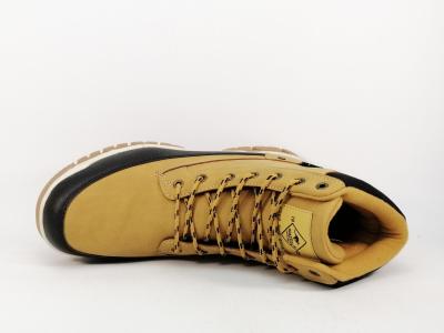 Chaussures montantes homme camel à lacets destockage ROADSIGN dolmen