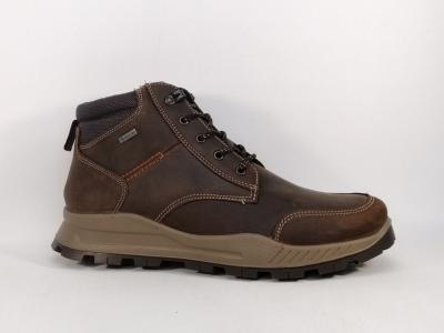 Chaussures montantes homme cuir marron goretex confortables destockage IMAC ARA 452215