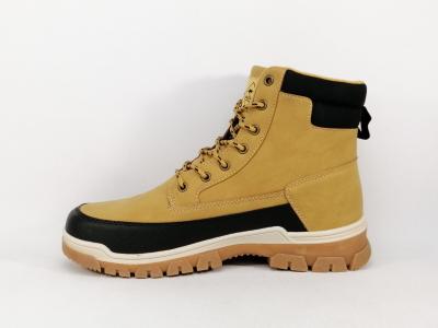 Chaussures montantes homme camel à lacets destockage ROADSIGN dolmen