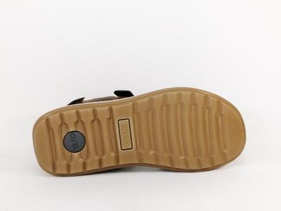 Sandale de marche homme confortable à velcro destockage IMAC ARA 754225 à pas cher