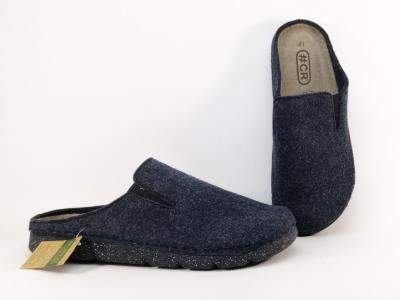 Pantoufle sabot homme confortable dessus recycl semelle cuir CHIC & RELAX Ploumi