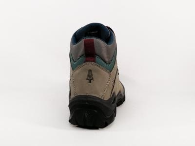 Chaussure montante de randonnée cuir waterproof taupe IMAC 158550 femme