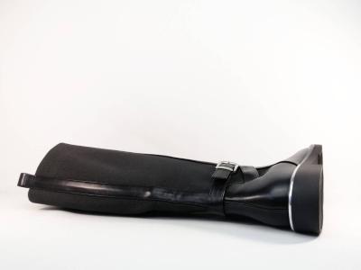 Botte femme grande taille pour mollets larges CINK ME DM100-K3 noire à pas cher