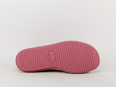 Chaussons femme élégants chauds et confortables COTEMER rudie rose originaux et de qualité