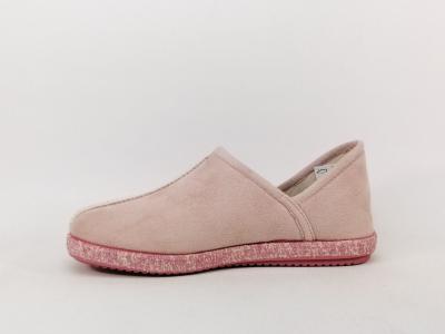 Chaussons femme élégants chauds et confortables COTEMER rudie rose originaux et de qualité
