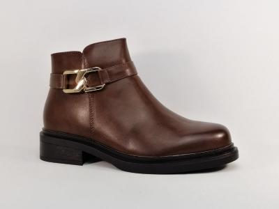 Bottine femme grande taille  pas cher marron chic et confortable CINK ME DM113-1