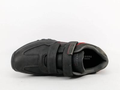 Basket à velcro homme confortable et résistante gris foncé destockage DOCKERS 54BN004