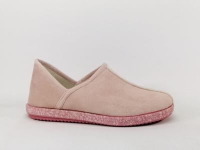 Chaussons femme élégants chauds et confortables COTEMER rudie rose originaux et de qualité